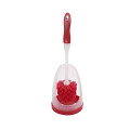 High Pressure Rubber Custom Toilet Plunger Head PlasticToilet Brush Set with Holder